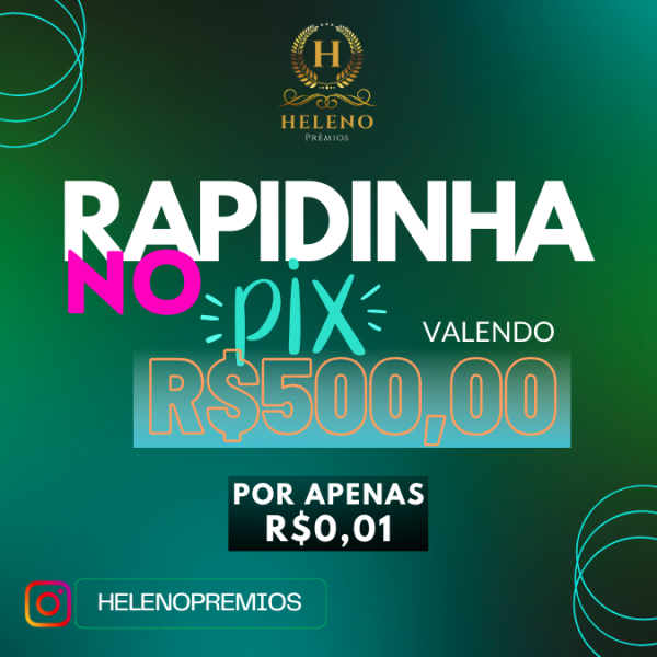 PIX DE 500 REAIS